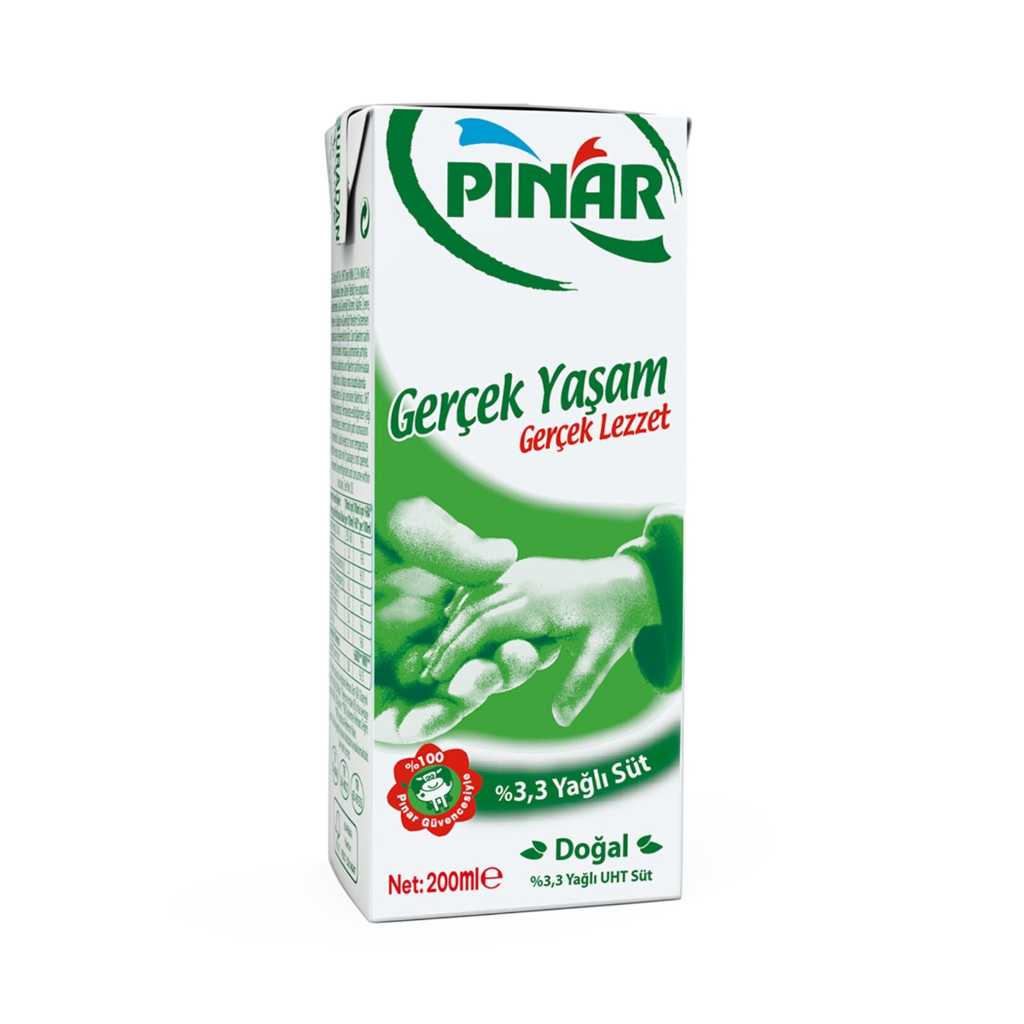 PINAR SÜT TAM YAĞLI 200ML