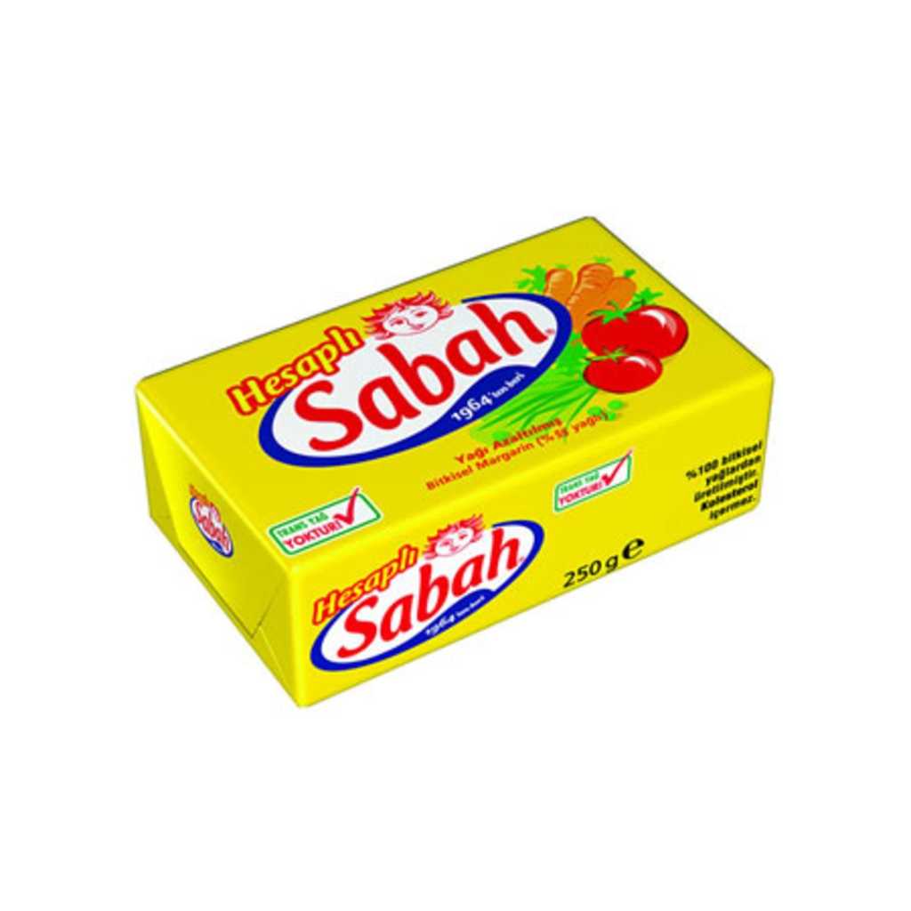 ÜLKER SABAH MARGARİN 250GR
