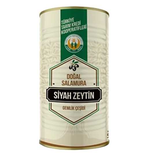 KOOP. TK DOGAL SALAMURA SİYAH ZEYTİN L-M 900GR