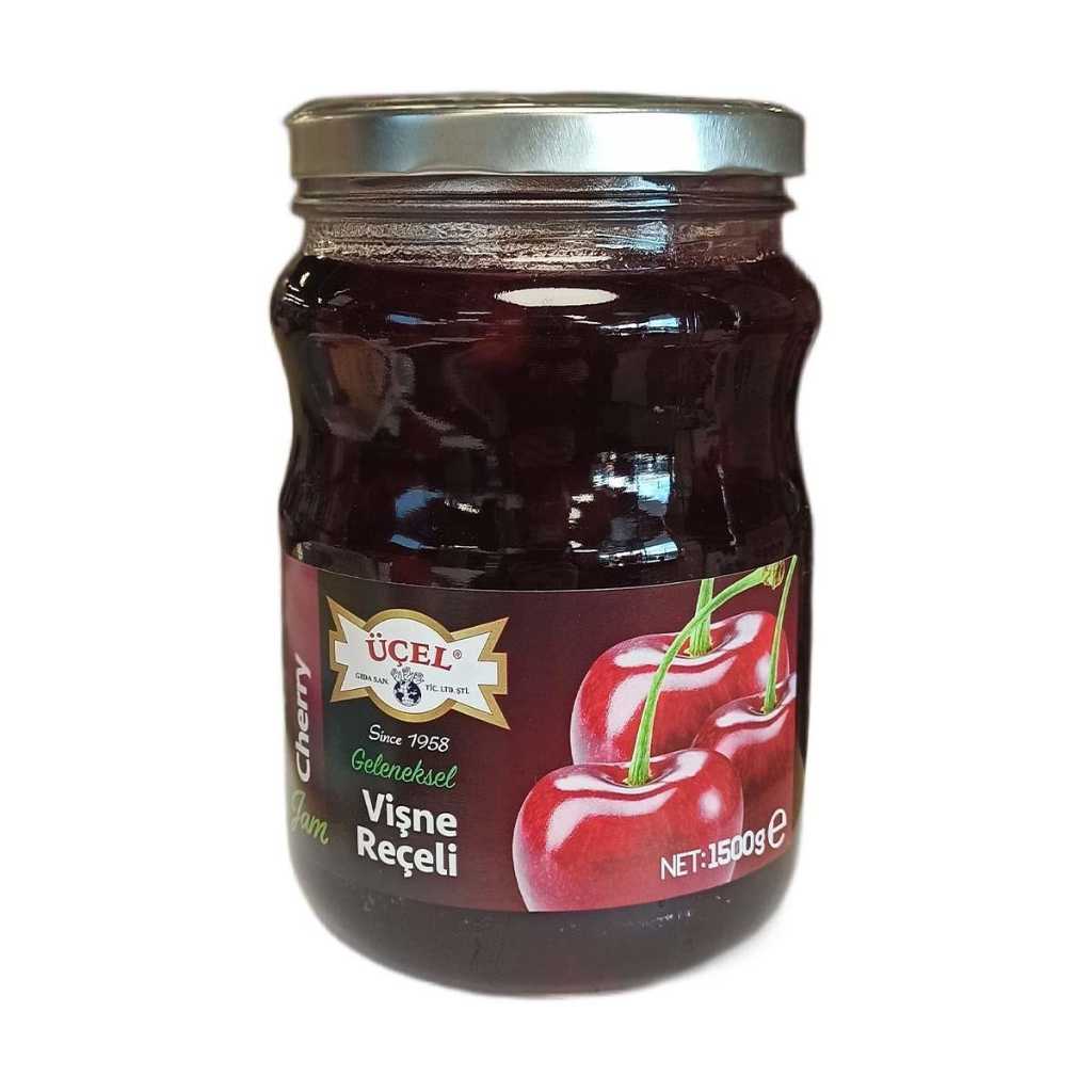 ÜÇEL VİŞNE REÇELİ 1500GR CAM