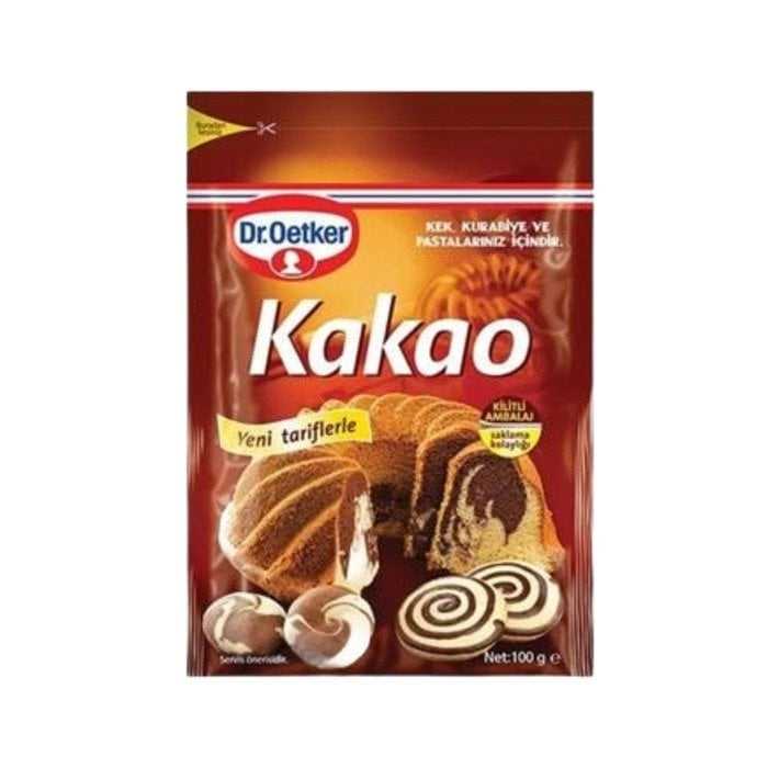 DR.OETKER KAKAO 100GR KİLİTLİ AMBALAJ