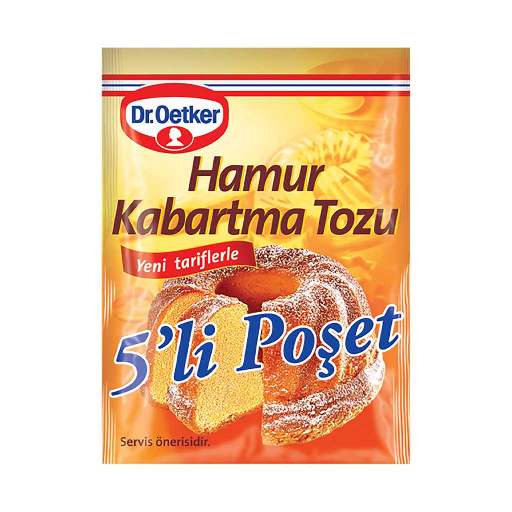 DR.OETKER  HAMUR KABARTMA TOZU 5Lİ