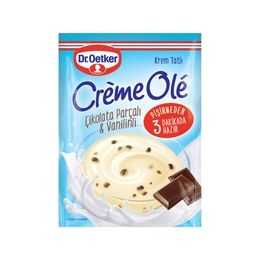 DR. OETKER CREME OLE ÇİKOLATA  PARCACIKLI VANİLYALI 91GR