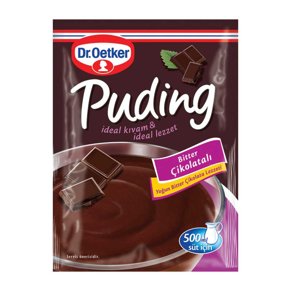 DR. OETKER PUDİNG BİTTER ÇİKOLATALI 111GR