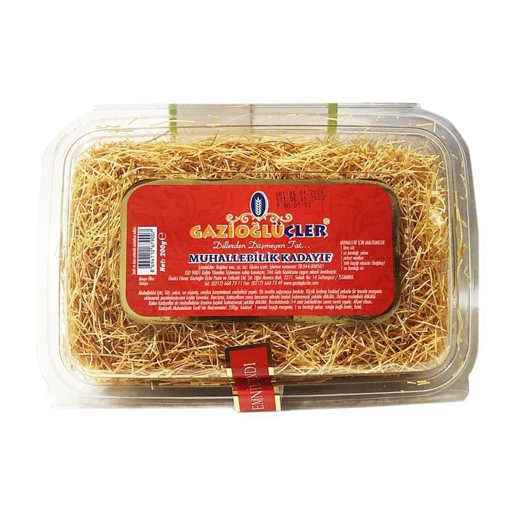 GAZİOGLU MUHALLEBİLİK KADAYIF 200GR