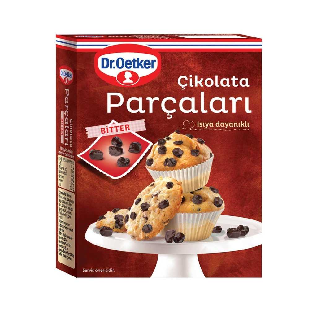 DR. OETKER ÇİKOLATA PARÇACIKLARI BİTTER 70GR