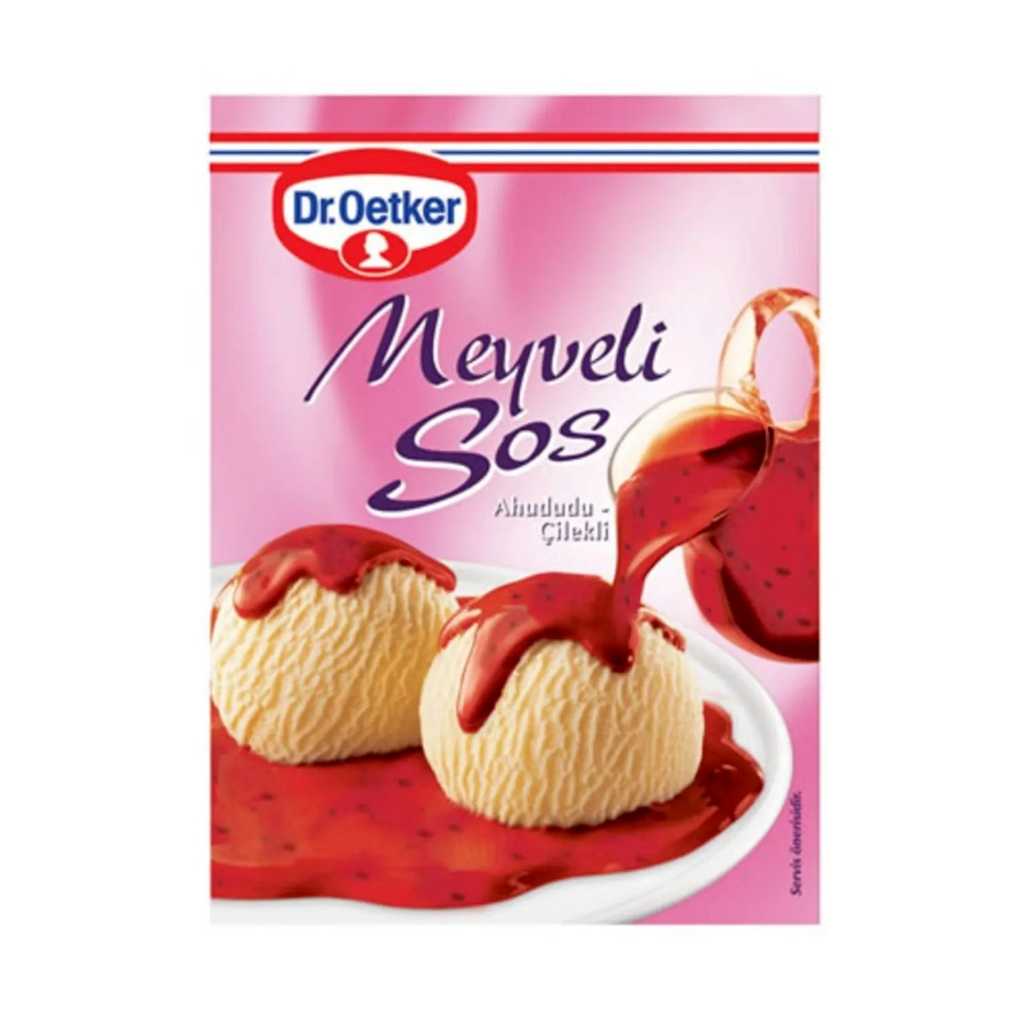 DR. OETKER TATLI SOS MEYVELİ 80GR