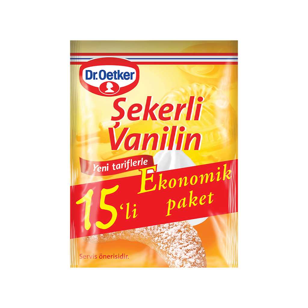 DR. OETKER ŞEKERLİ VANİLİN 15Lİ