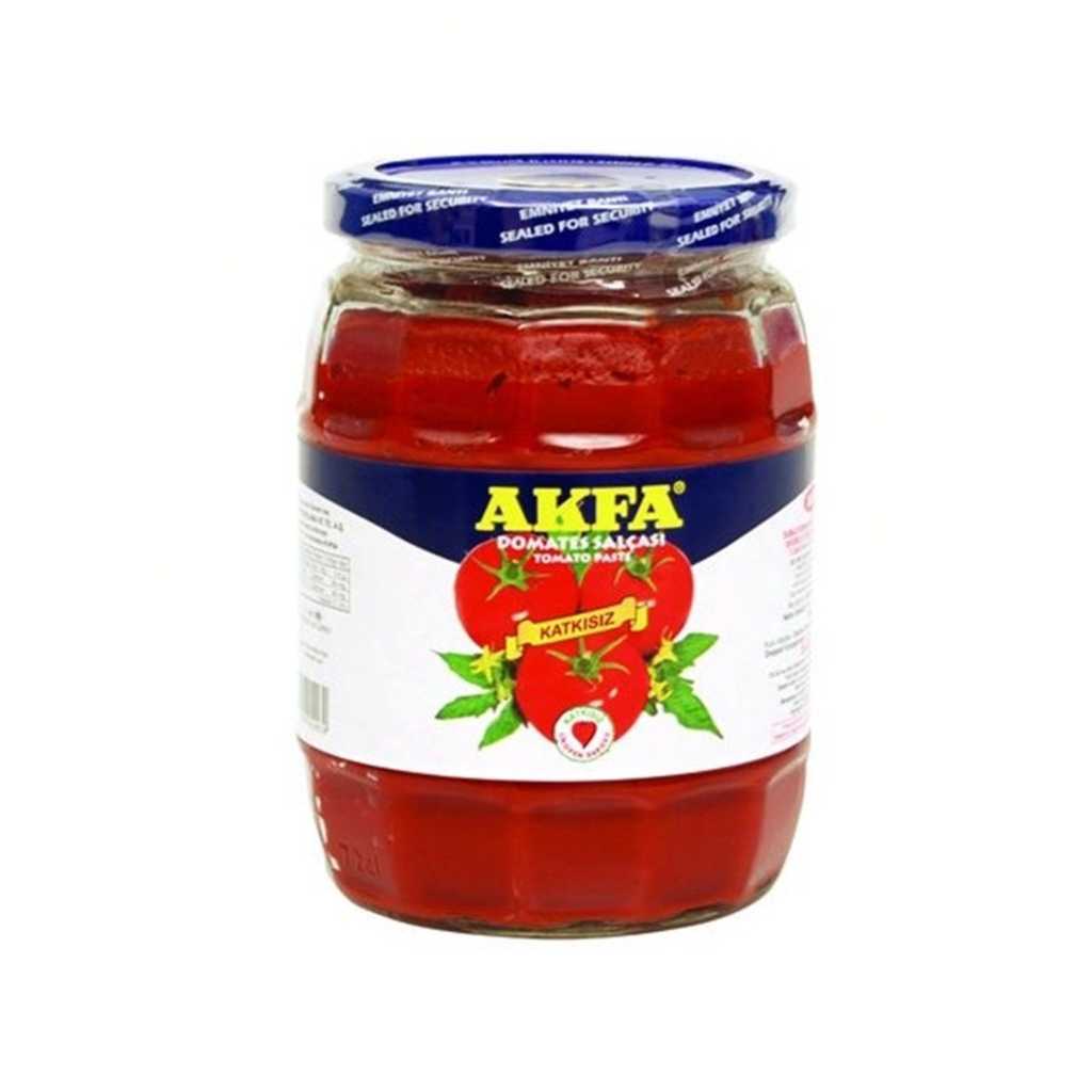 AKFA DOMATES SALÇASI 710 GR CAM