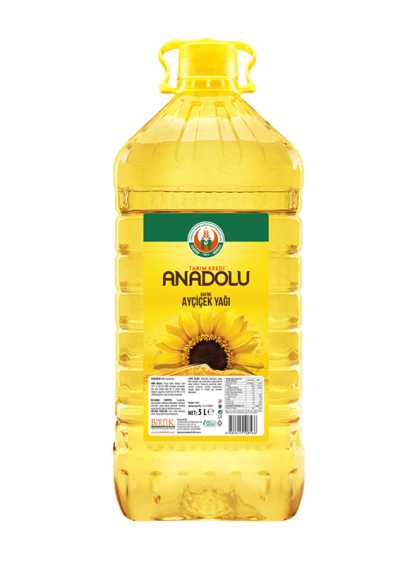 KOOP. ANADOLU AYÇİCEK YAGI 5LT DAR AGIZ
