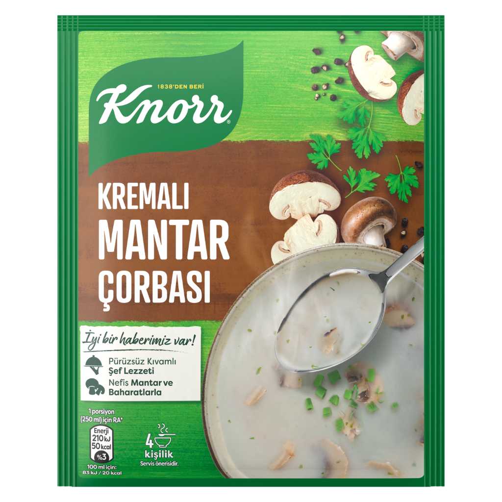 KNORR MANTAR ÇORBASI