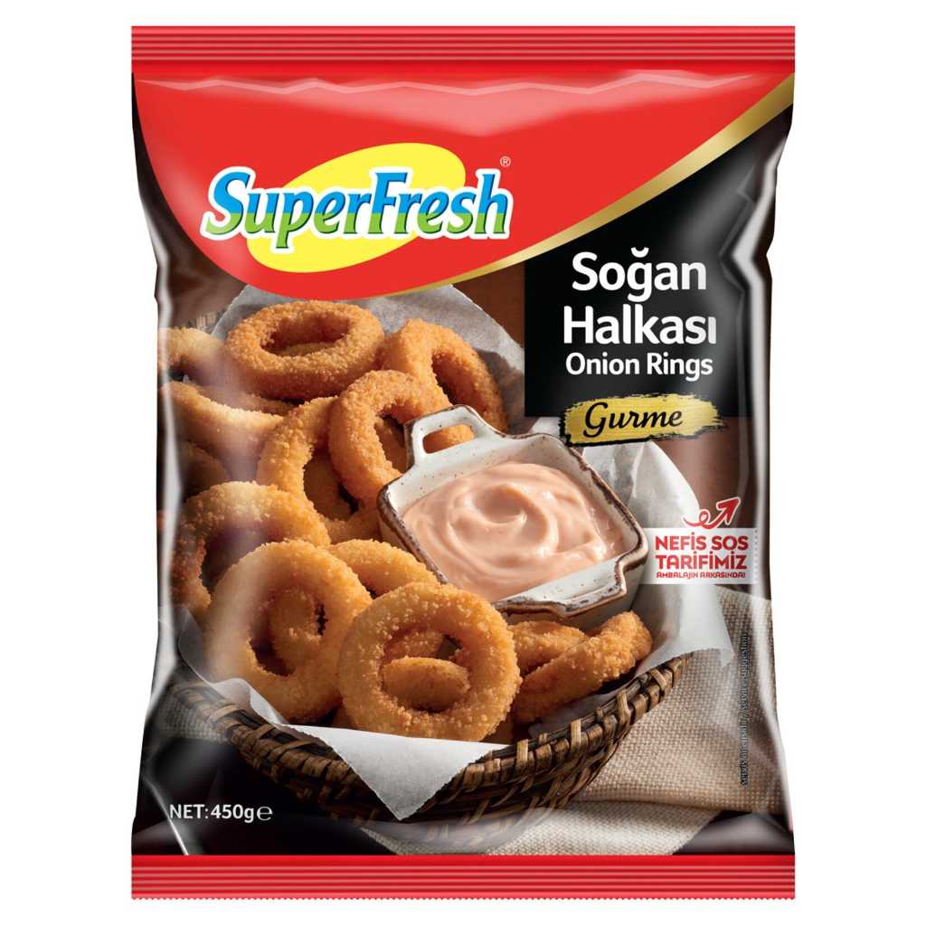 SÜPERFRESH SOGAN HALKASI 450GR