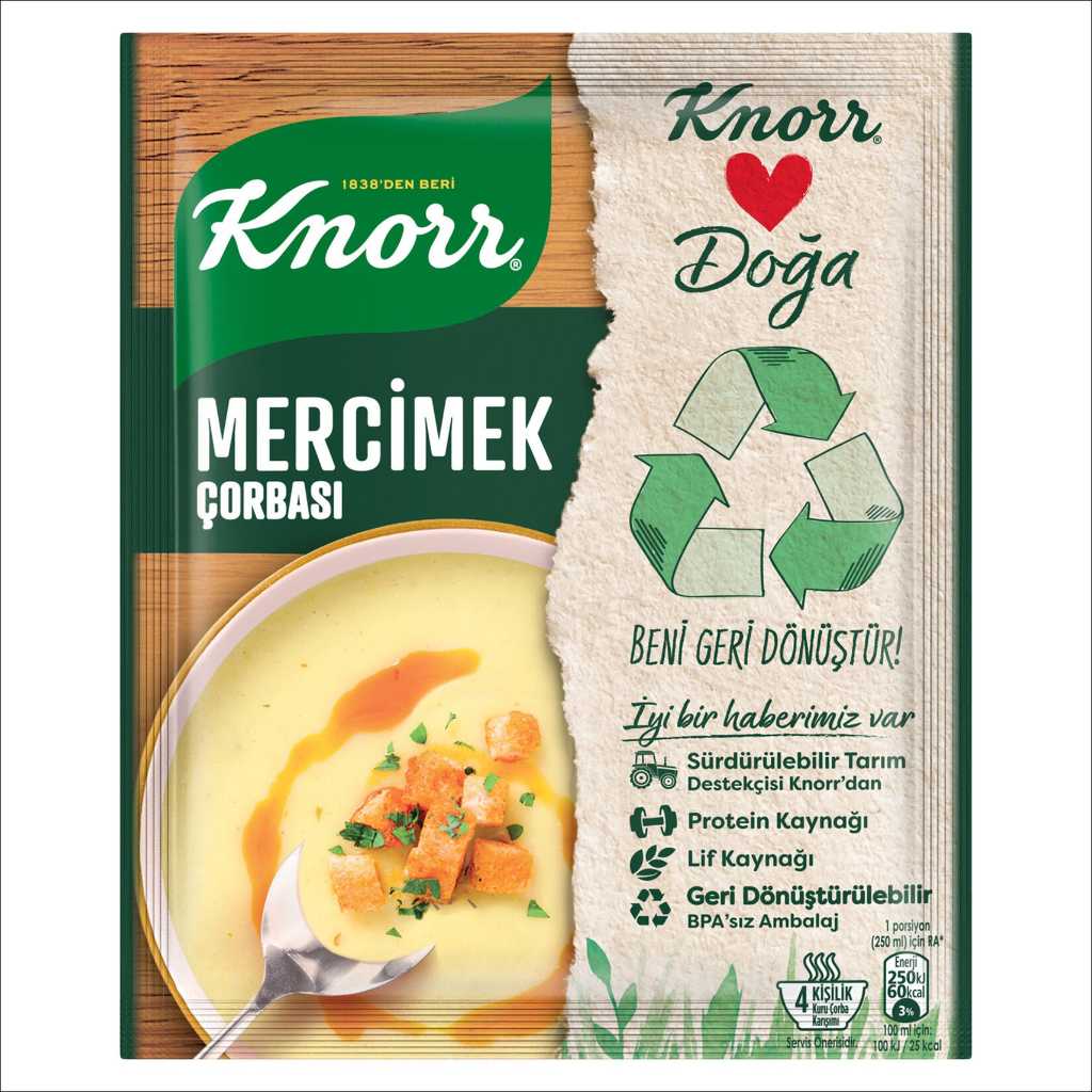KNORR MERCİMEK ÇORBASI