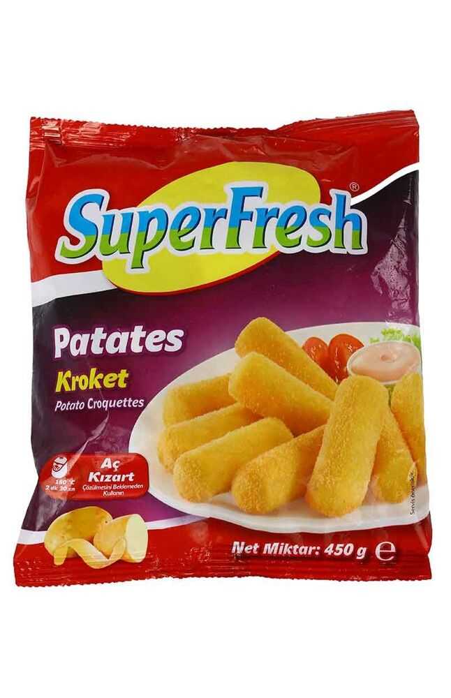 SUPERFRESH PATATES KROKET 450GR