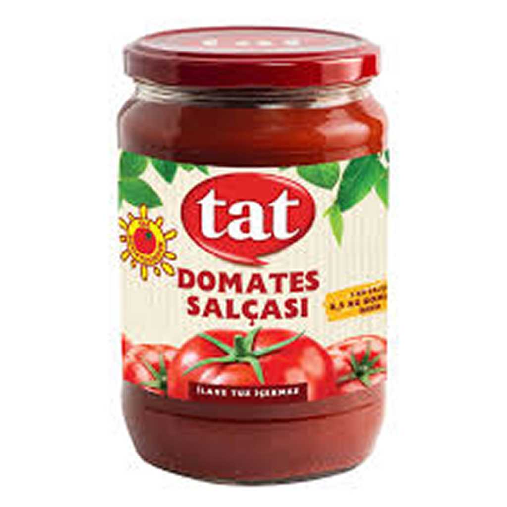 TAT CAM DOMATES SALÇASI 710GR