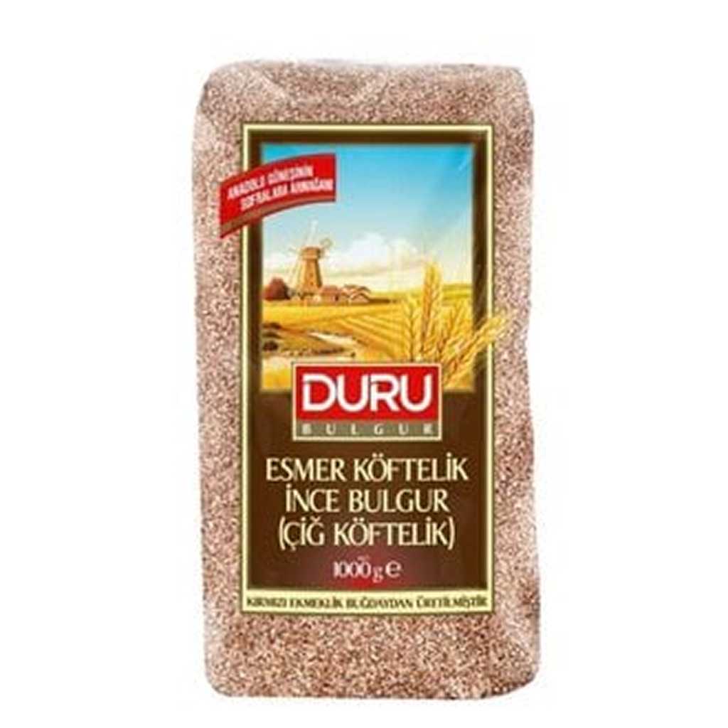 DURU ESMER ÇİĞ KÖFTELİK BULGUR 1000GR