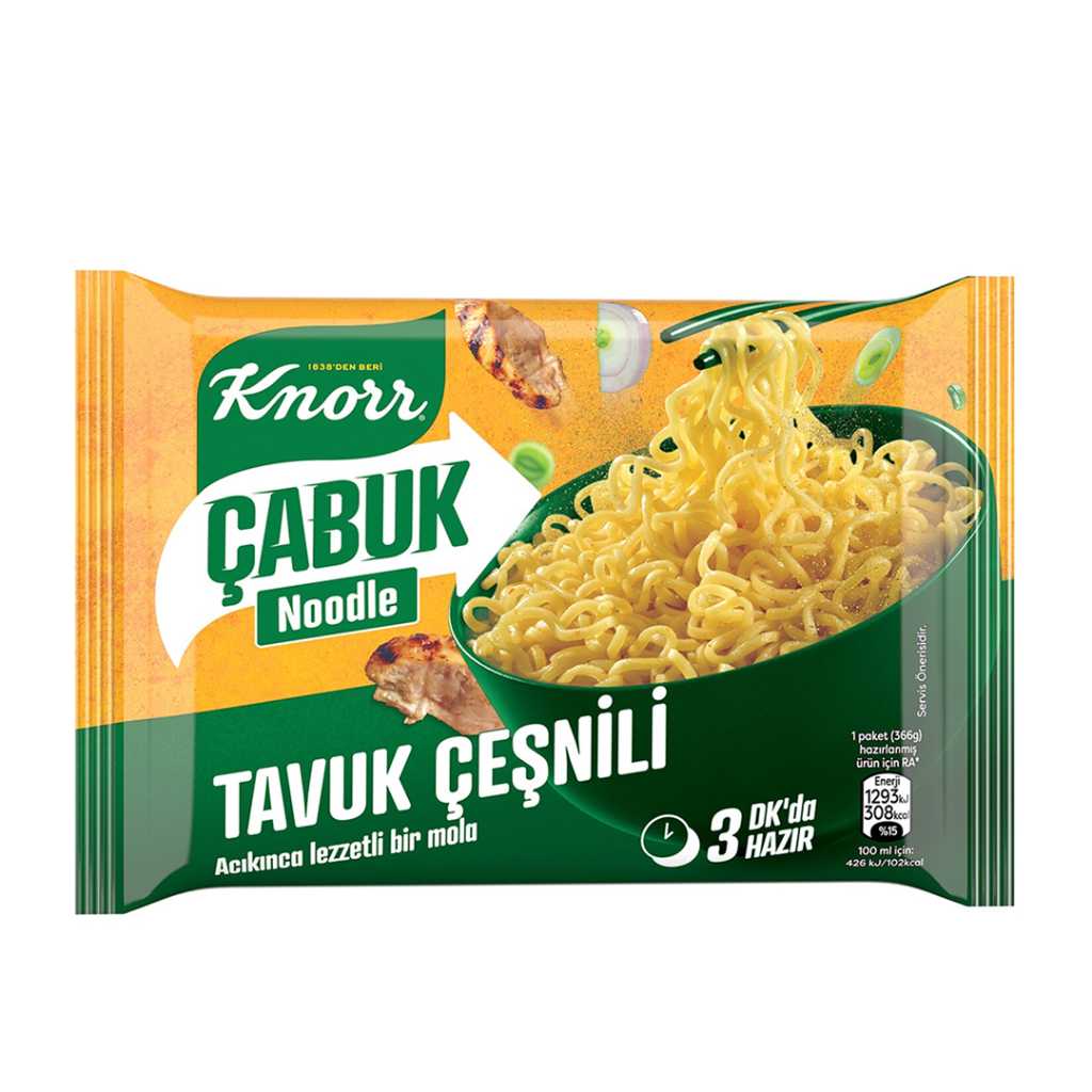 KNORR CABUK TAVUK NOODLE 66GR