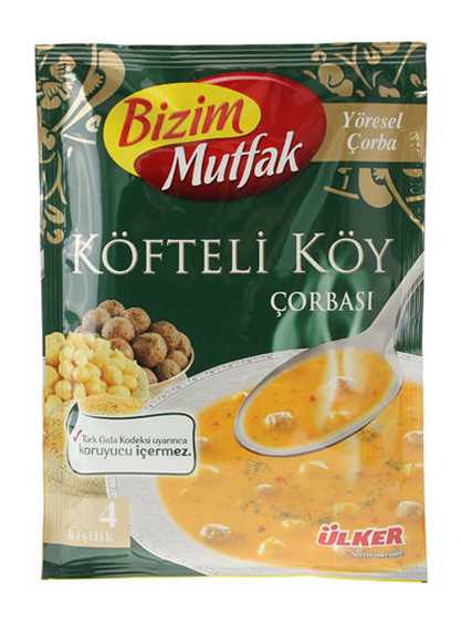 BİZİM MUTFAK YÖRESEL KÖFTELİ ÇORBA