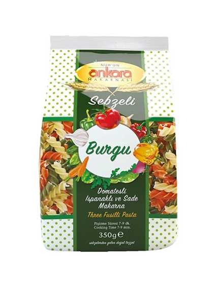 ANKARA SEBZELİ BURGU MAKARNA 500GR