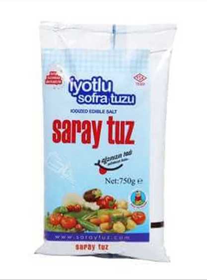 SARAY İYOTLU TUZ 750GR
