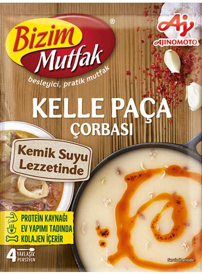 BİZİM MUTFAK KEMİK SULU KELLE PAÇA ÇORBASI