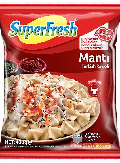 SUPERFRESH MANTI 400GR