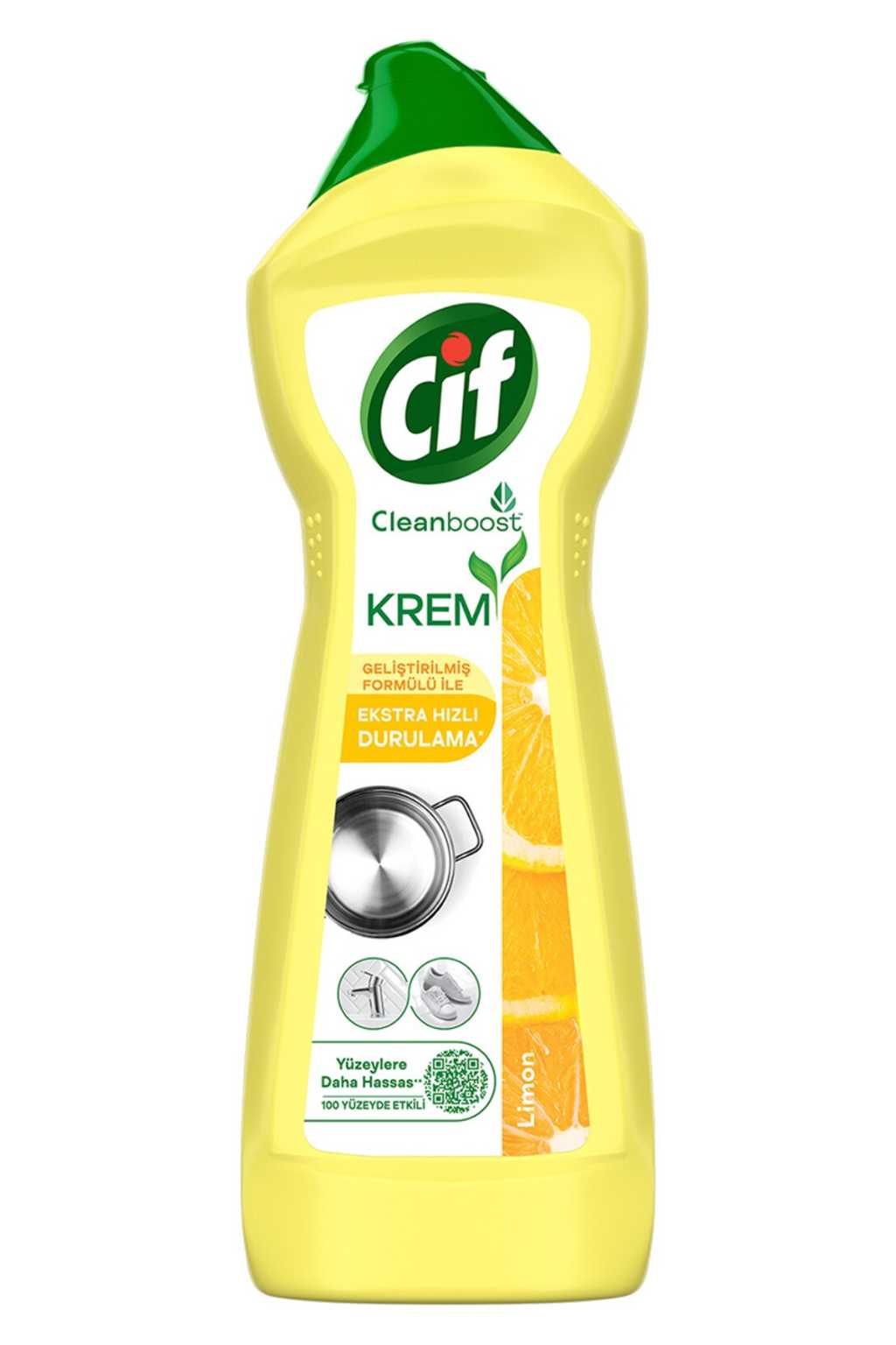 CİF KREM TEMİZLİK LİMON 750ML