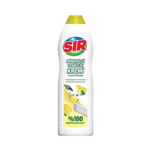 SIR MİNERALLİ TEMİZLİK KREMİ LİMONLU 1125GR