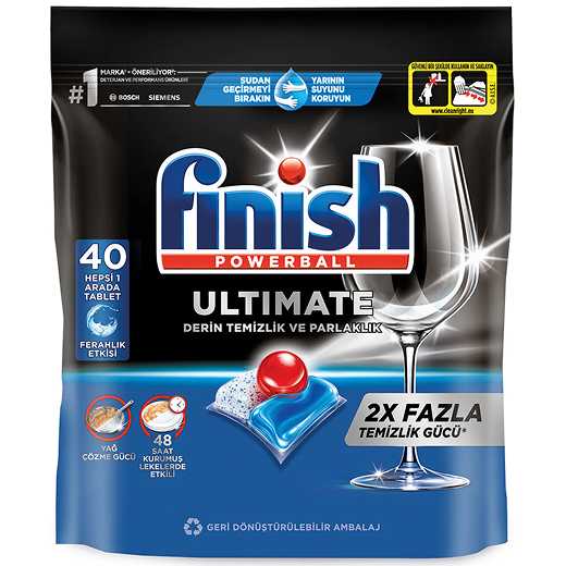 FİNİSH ULTİMATE QUANTUM HEPSİ 1 ARADA 40LI TABLET