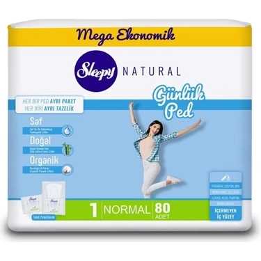 Sleepy Mega Günlük Ped Normal