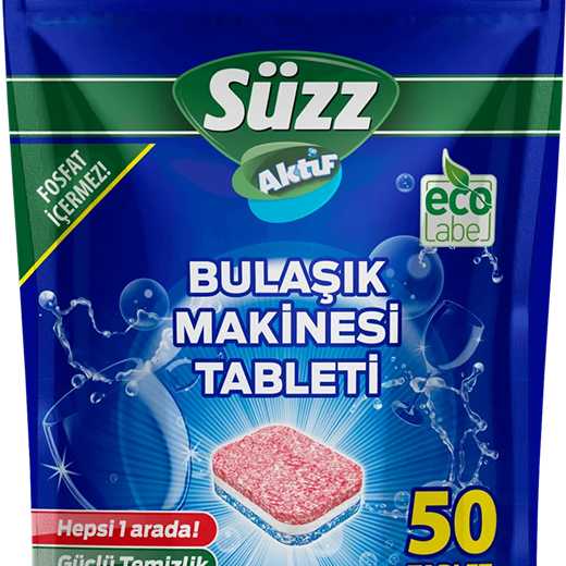 SÜZZ HEPSİBİRARADA MAKİNE TABLETİ 50Lİ