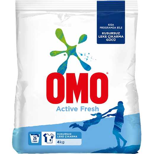 OMO MATİK 4KG ACTİVE FRESH
