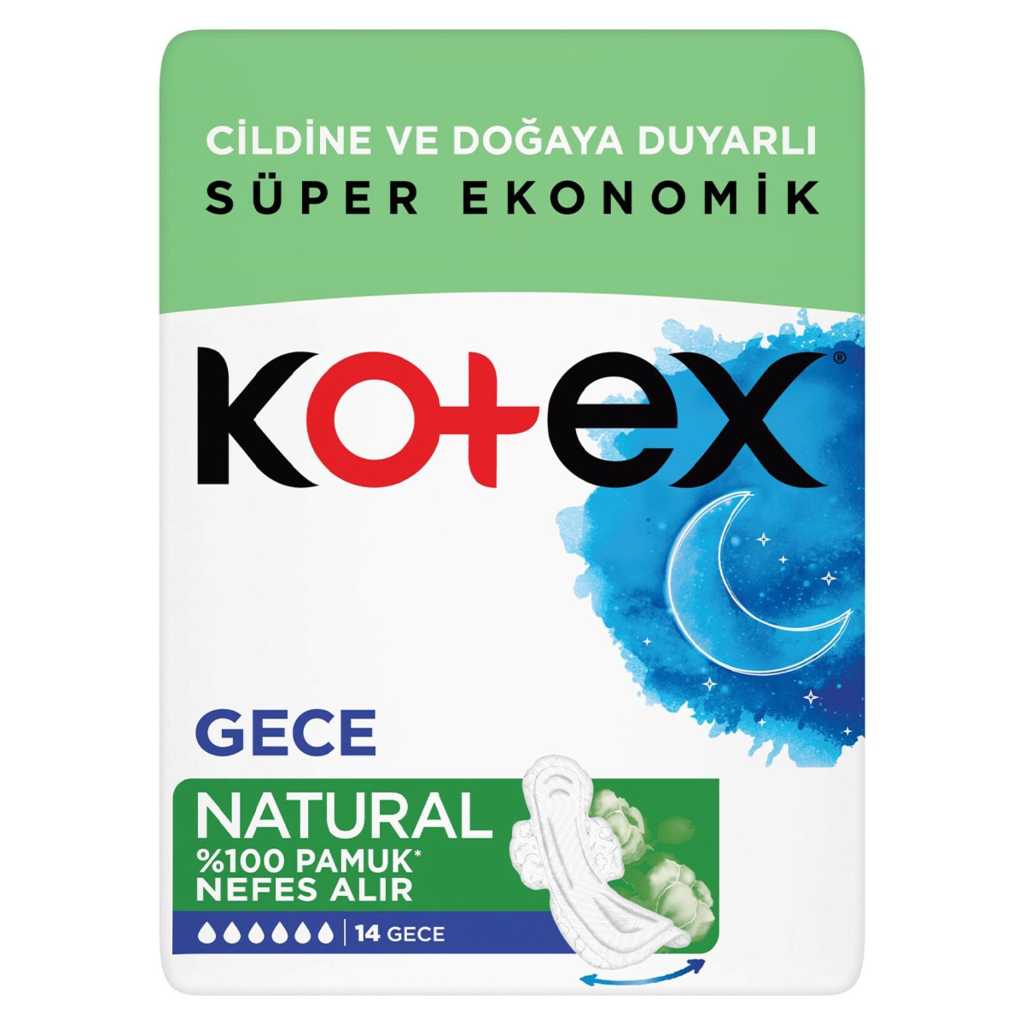 KOTEX SÜPER EKONOMİK GECE 14LÜ