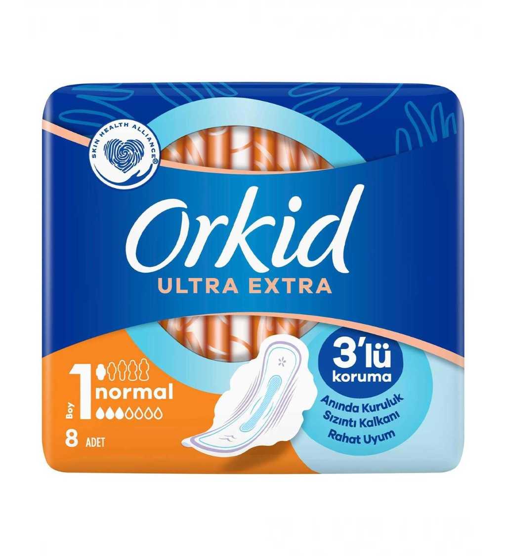 ORKİD ULTRA EXTRA 3LÜ KORÜMA BOY 8Lİ