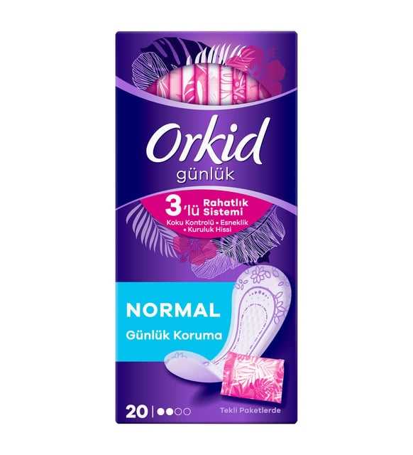 ORKİD 3LÜ RAHATLIK NORMAL KORUMA 20Lİ