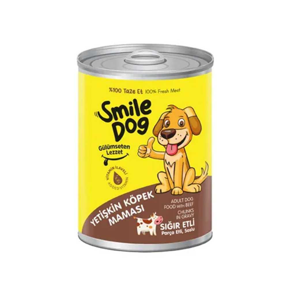 JUNGLE SMİLE DOG KONSERVE 400GR SIGIR ETLİ