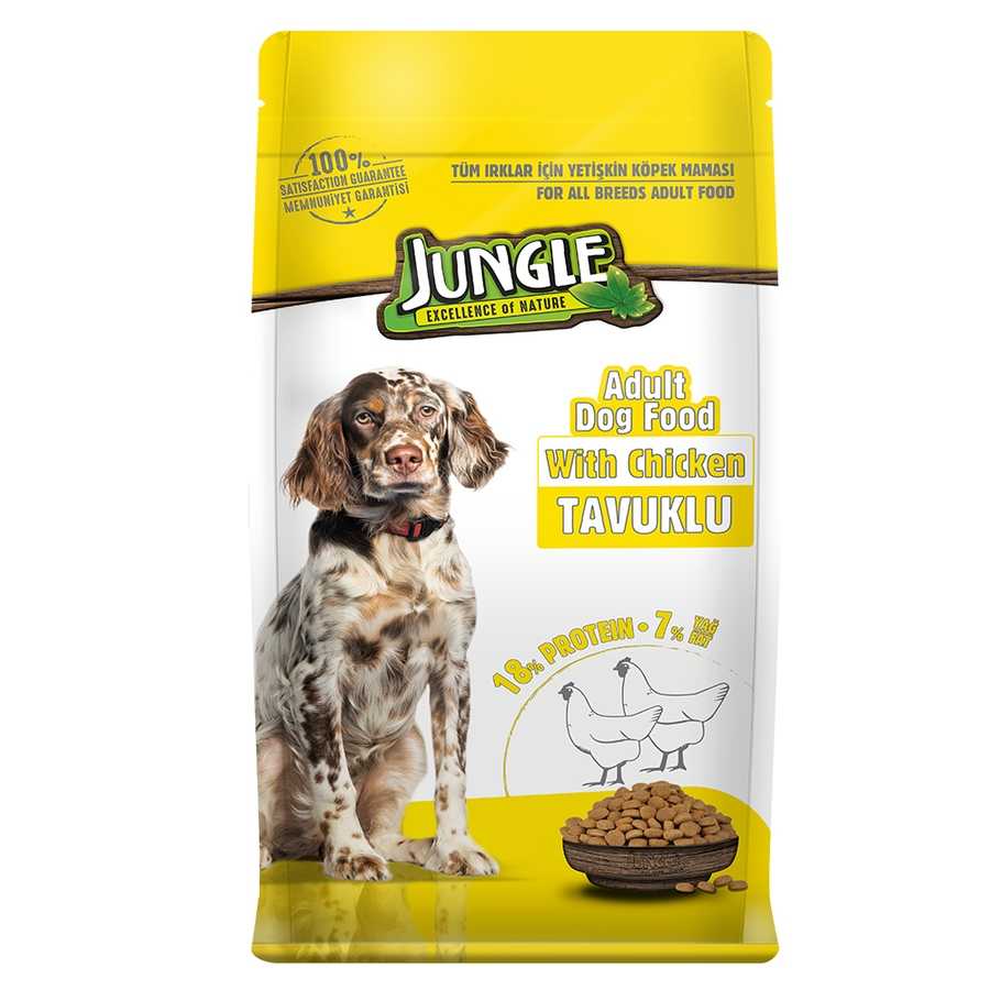 JUNGLE SMİLE DOG 245G 5Lİ YETİŞKİN KÖPEK MAMASI