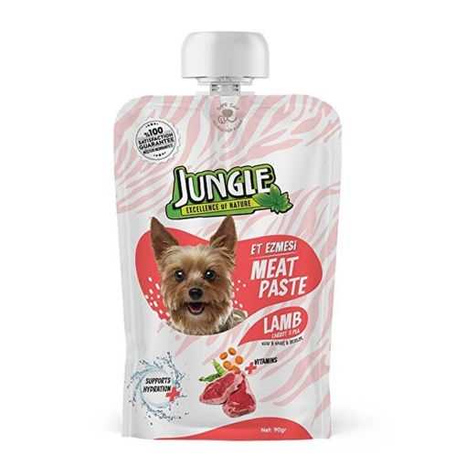 JUNGLE KÖPEK ET EZMESİ TAZE KUZU/HAVUÇ 90GR