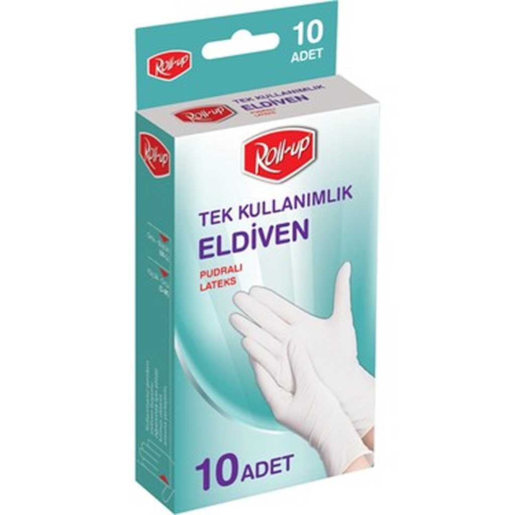EMİNELLER 10 LU LATEX ELDİVEN