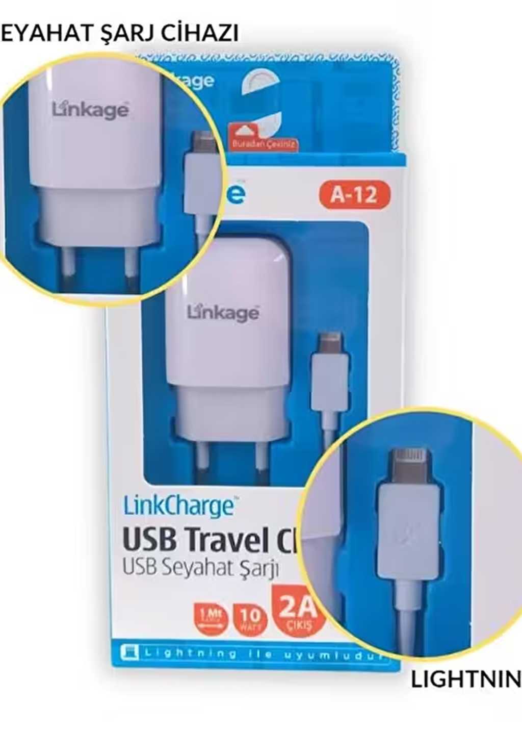 LİNKAGE IPHONE 2,1 SEYAHAT ŞARZI