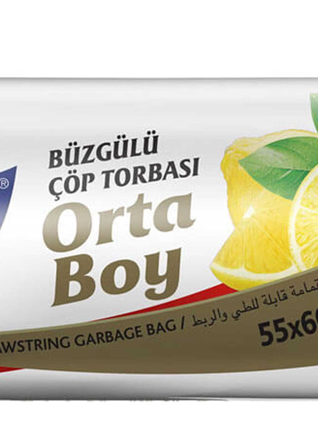 Polmix Büzgülü Çöp Torbası Orta Boy