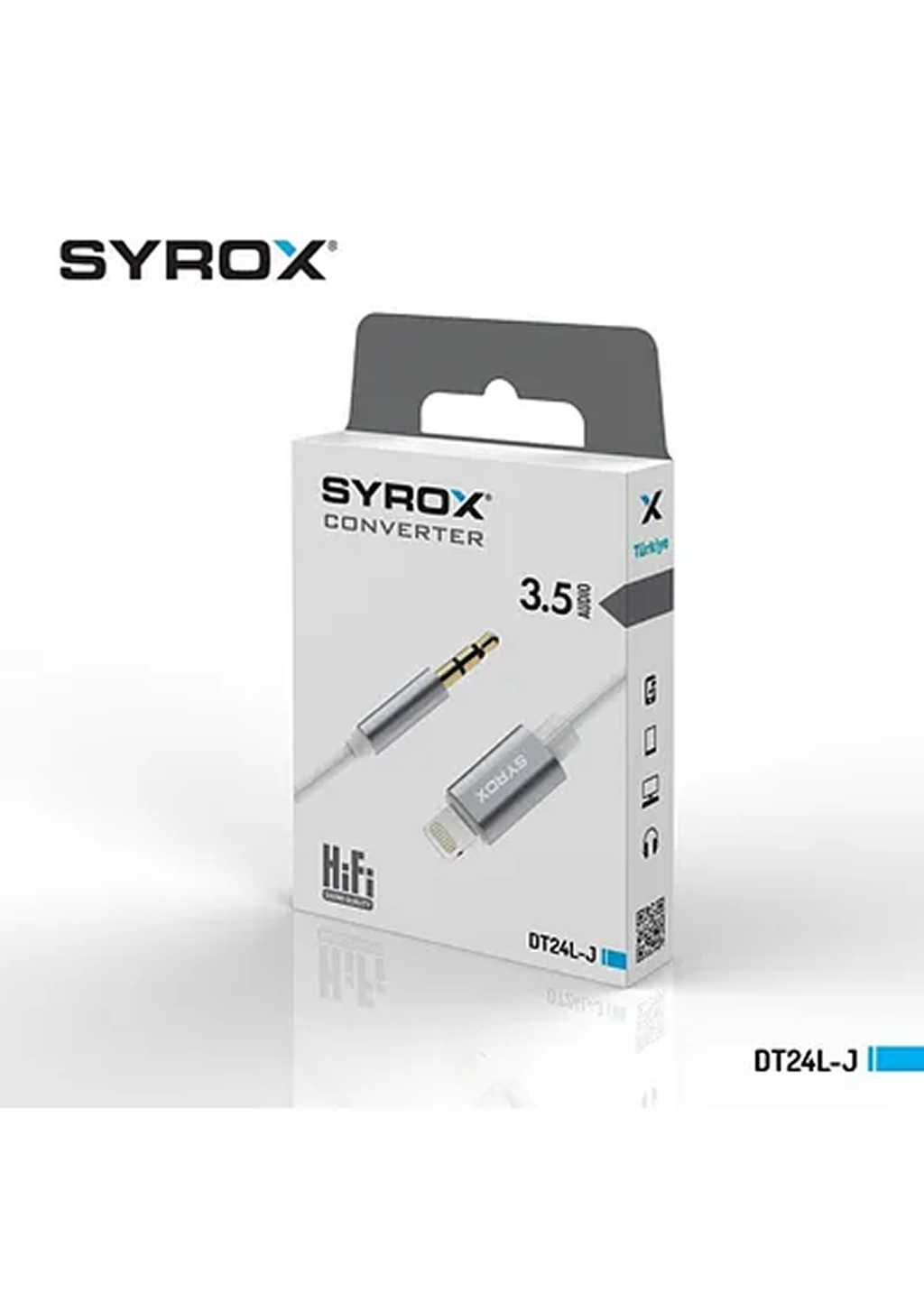 SYROX CONVERTER 3,5AUDİO DT24L-J LİNGHTNİNG