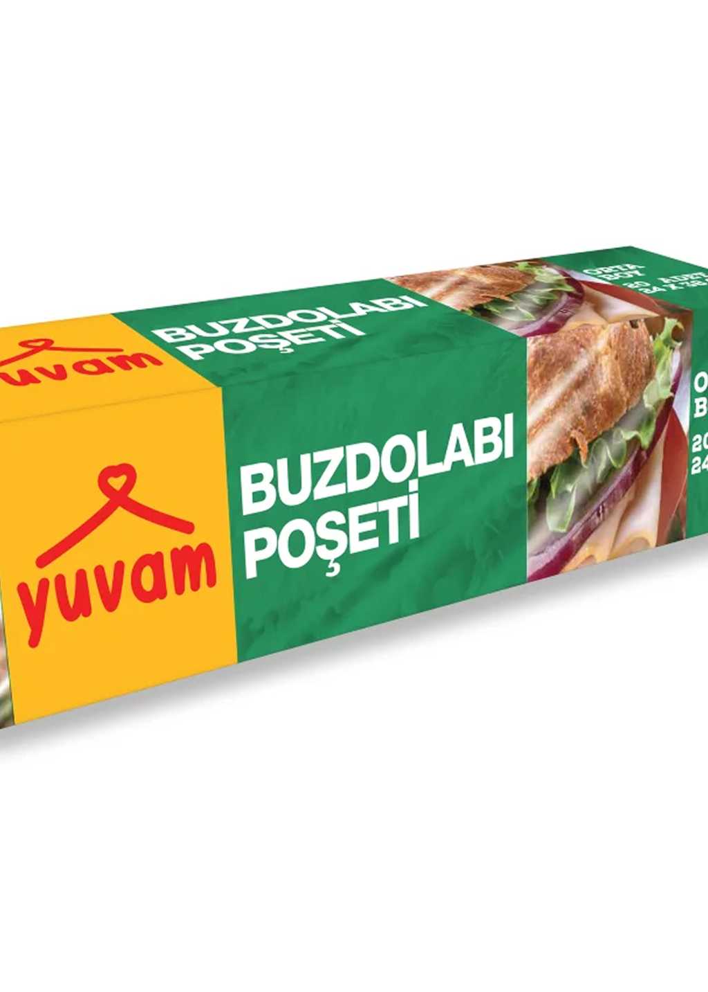 YUVAM BUZ DOLABI POŞETİ ORTA BOY 20Lİ