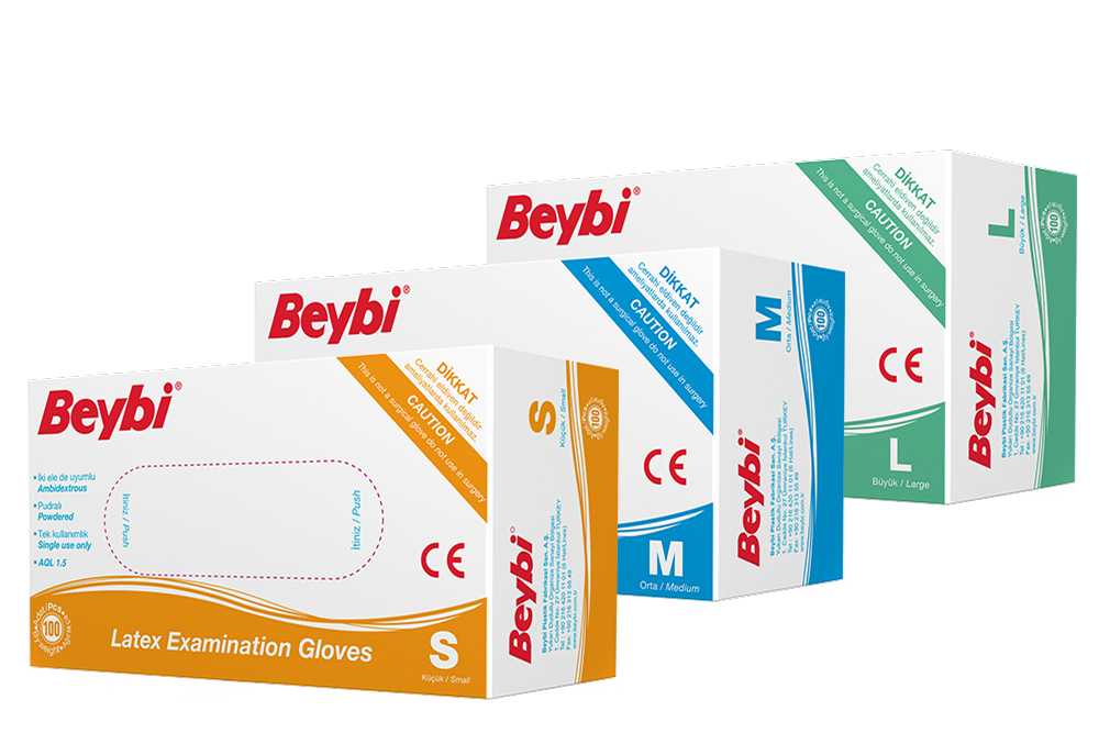 BEYBİ LATEX PUDRALI ELDİVEN LARGE