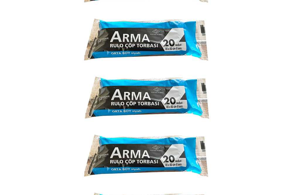 ARMA RULO ÇÖP TORBASI 20ADET