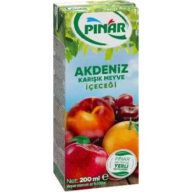 Pınar Karışık Meyveli İçecek 200ml